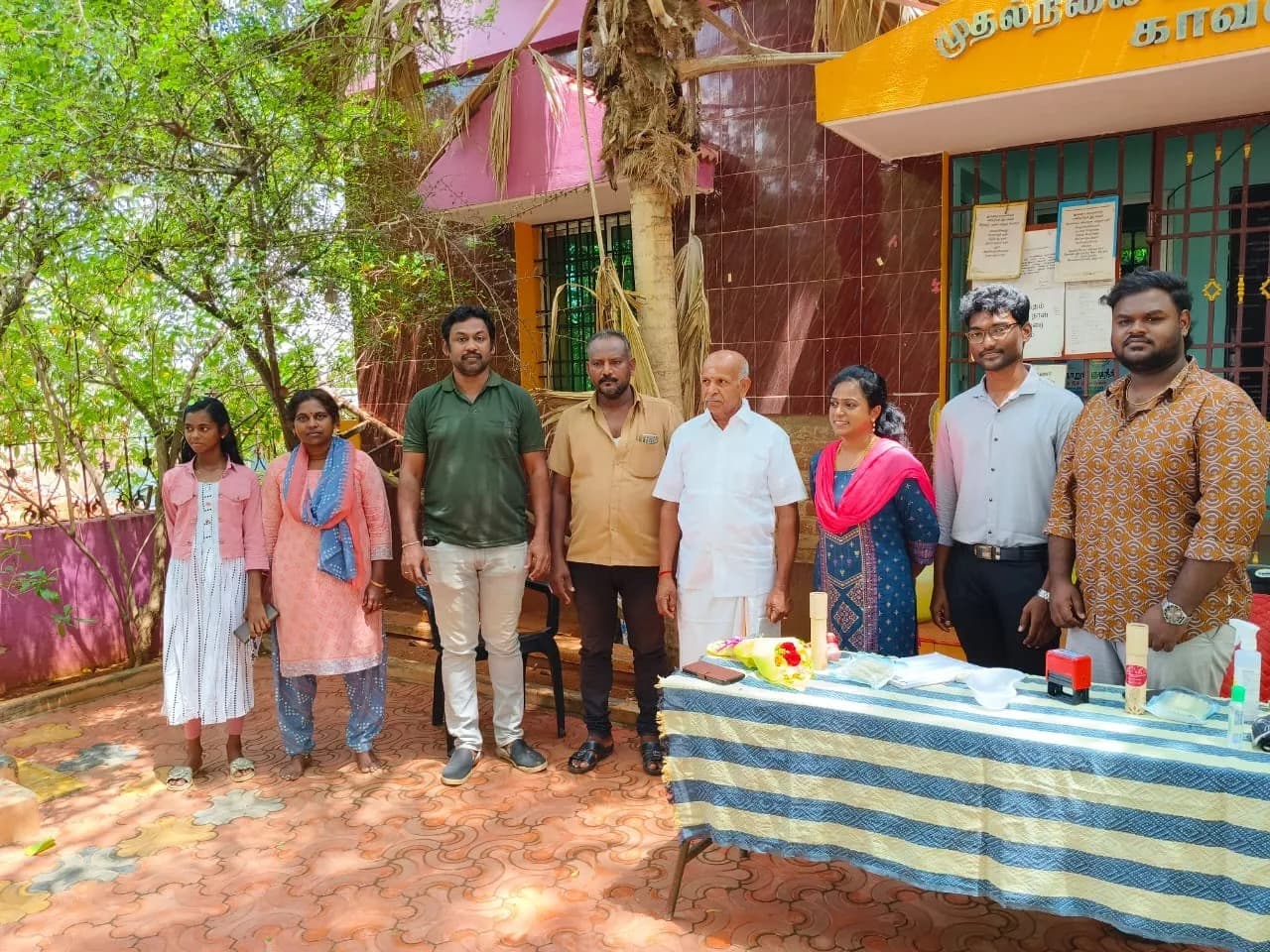 Community dental health camp